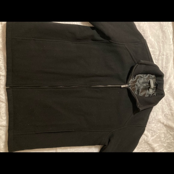Black Wool Coat - Picture 1 of 10